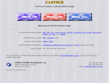 Tablet Screenshot of castech-us.com
